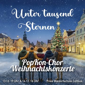 Tickets für WeihnachtsPopKonzert am 14.12.2025 - Karten kaufen
